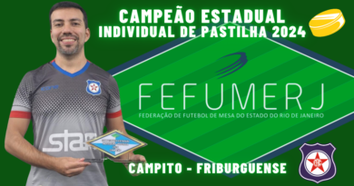 CAMPITO (FRIBURGUENSE) CONQUISTA O CAMPEONATO ESTADUAL INDIVIDUAL DE PASTILHA 2024! MARQUINHOS (VASCO) VENCE A 4ª ETAPA